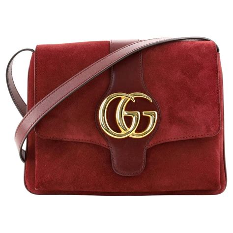 gucci arli suede|gucci shoulder bag sale.